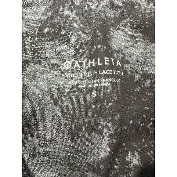 Athleta Elation Misty Lace Tight Leggings Size S - Picture 9 of 10